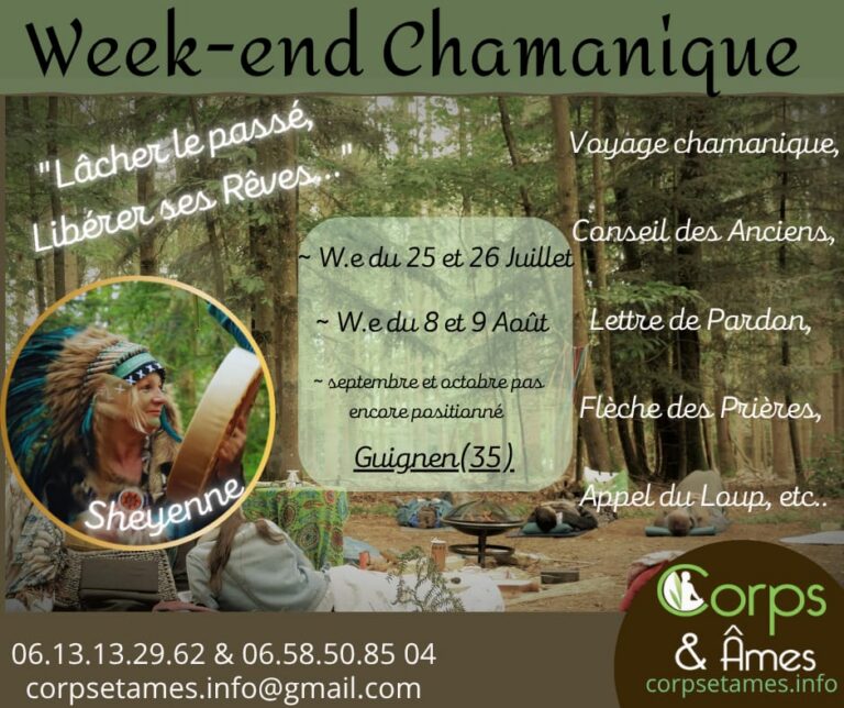 Nouvelles dates pour les stages chamaniques 2026
